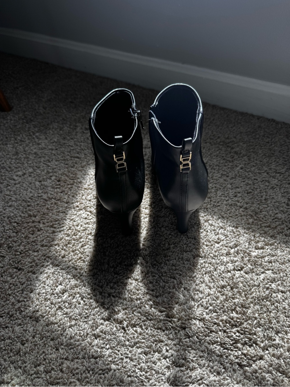 Life Stride Black Pointed-Toe Ankle Booties - Picture 3 of 3
